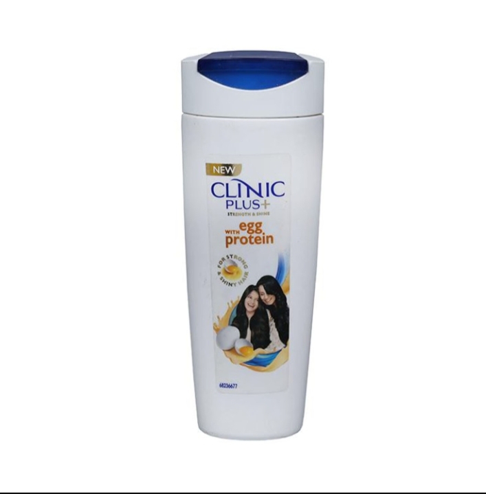 clinic plus strenght & shine shampoo with egg protein (80ml)