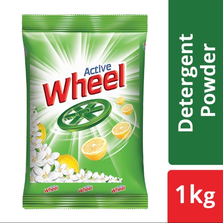 WHEEL detergent powder green lemon & jasmine 1kg