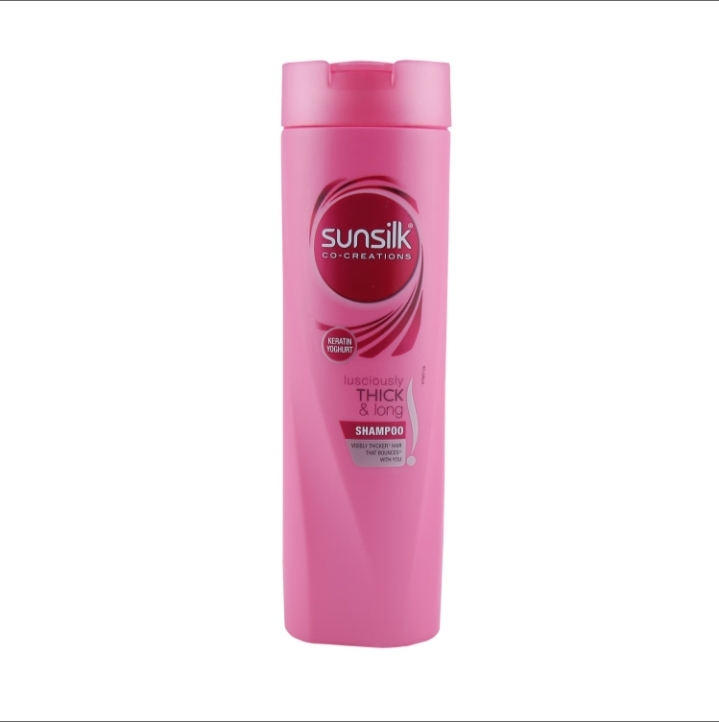 Sunsilk co-creations keratin yogurt luciously thick and long shampoo 340ml