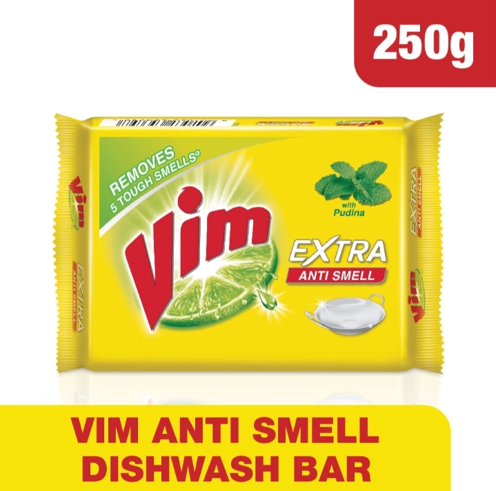 vim extra anti smell pudina dishwash bar 200 g