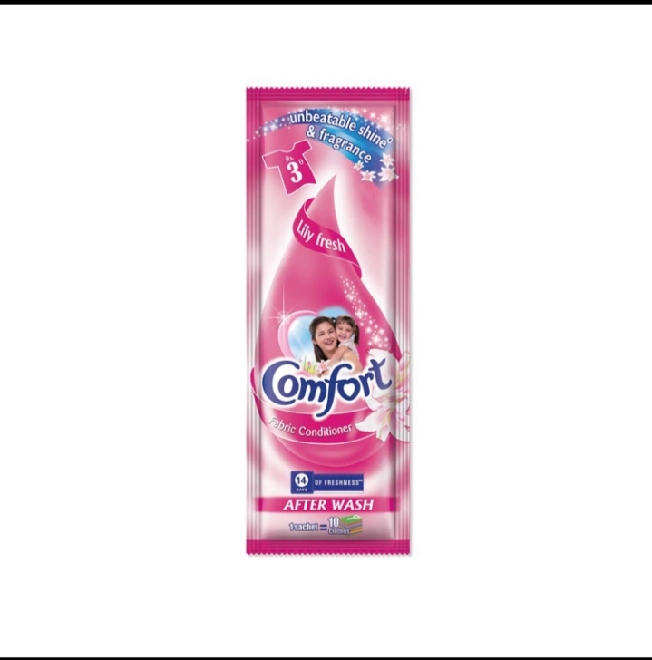 Comfort lily fresh fabric conditioner ( 19ml pack of 8)
